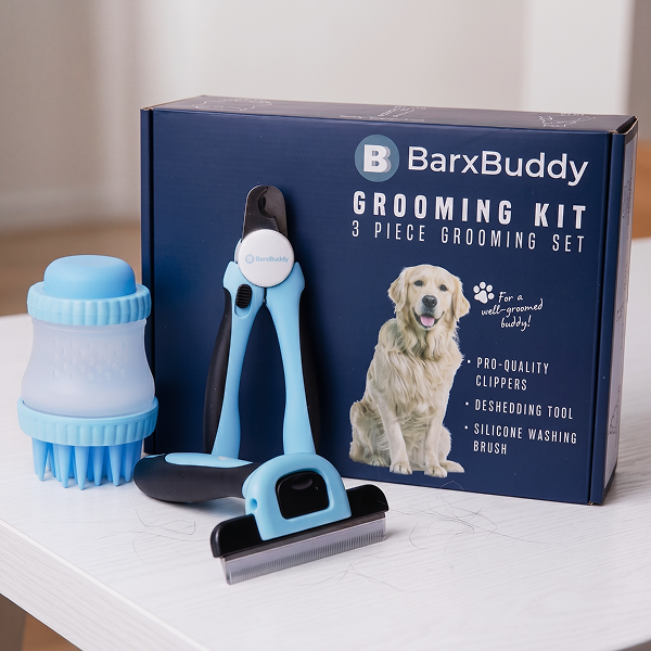 BarxBuddy 3-Piece Dog Grooming Set